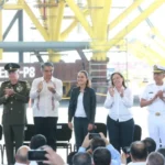 Acompaña Américo Villarreal a Claudia Sheinbaum en conmemoración de la Expropiación Petrolera