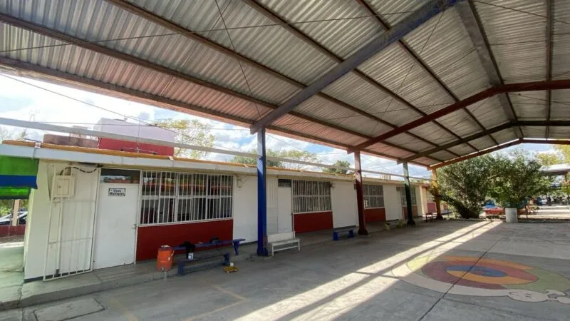 Mejora Gobierno del Estado infraestructura del Jardín de Niños Raquel Martínez