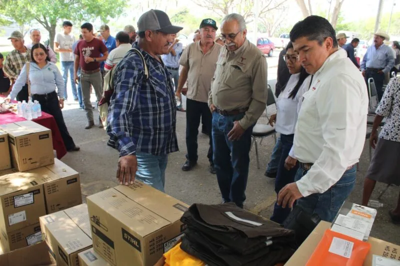 Entrega Gobierno estatal apoyos para fortalecer el sector forestal en Tamaulipas