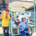 Entrega SEBIEN estufas y tinacos en Xicoténcatl