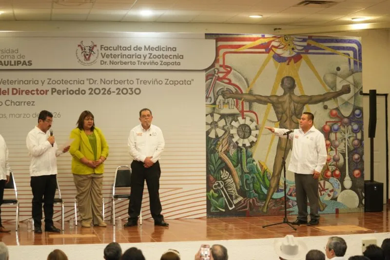 Rinde protesta director electo de la Facultad de Veterinaria de la UAT