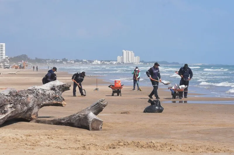 Tras recorridos marítimos, aéreos y terrestres, no se ha detectado hidrocarburos en las costas de Tamaulipas