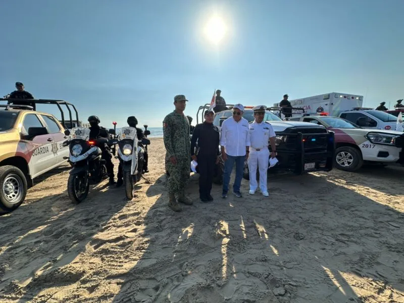 Guardia Estatal se suma al operativo Semana Santa 2026 en Altamira