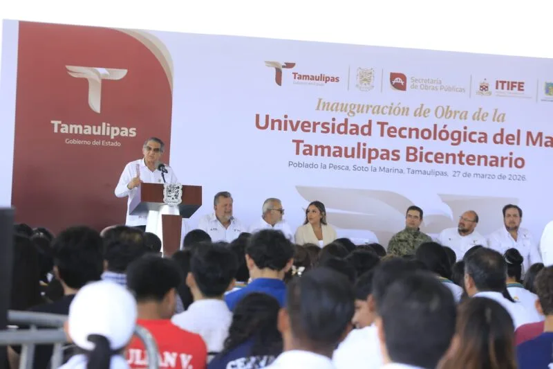 Entrega Américo obras por más de 19 mdp en la UTMAR y destaca modelo educativo humanista