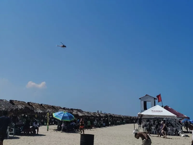 Vigila Agrupamiento Aéreo de la Guardia Estatal Playa Miramar