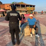 Implementa Guardia Estatal de Género campaña contra la violencia familiar en Playa Miramar
