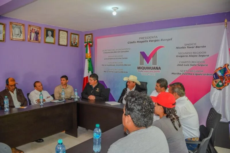 Promueven acciones preventivas contra el gusano barrenador en Miquihuana