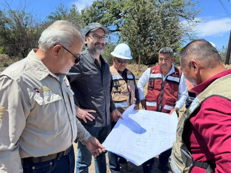 Supervisa titular de la SOP obras en el sur de Tamaulipas