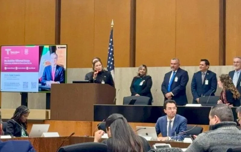 Participa Tamaulipas en reunión plenaria binacional México–Estados Unidos sobre puentes y cruces internacionales