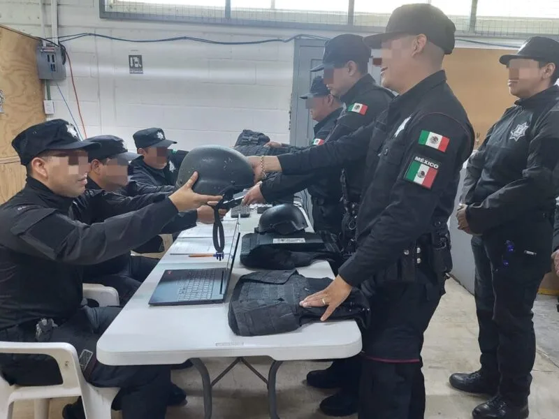 Fortalece SSPT equipamiento en delegaciones regionales de la Guardia Estatal