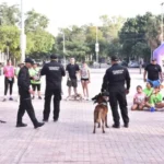 Con más de tres mil acciones operativas y de proximidad, el Agrupamiento Canino de la Guardia Estatal fortalece la prevención y combate al delito en Tamaulipas