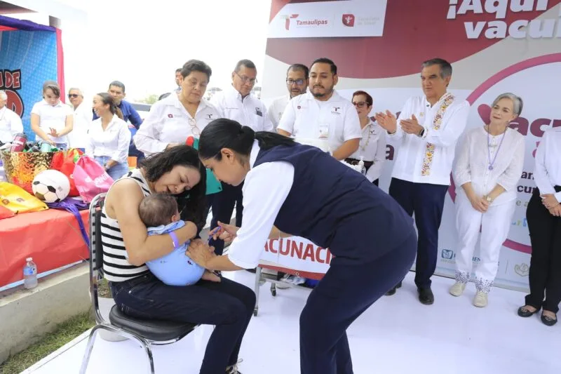 Arranca Américo Semana Nacional de Vacunación en Tamaulipas; aplicarán más de 48 mil dosis