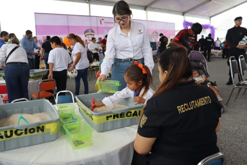 Refuerza SSPT cercanía con la ciudadanía en evento familiar “DIFZania”