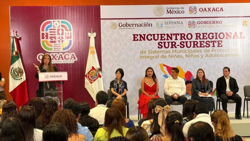 Fortalece Tamaulipas la protección de la niñez en Encuentro Regional de SIPINNA en Oaxaca