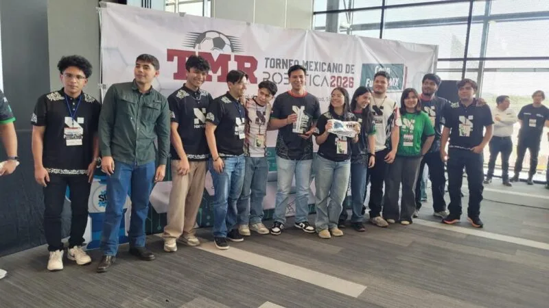 Llevan talento tamaulipeco de robótica a competencia mundial en Corea del Sur