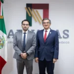 Se reúne Américo con nuevo titular de Aduanas; impulsa proyectos estratégicos en Tamaulipas