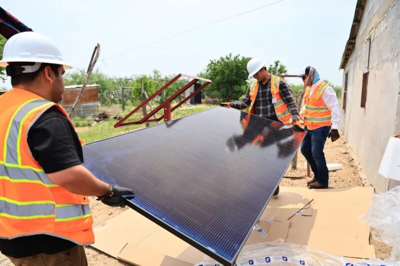 Continúa Tamaulipas con la meta de lograr electrificación al 100% en comunidades rurales