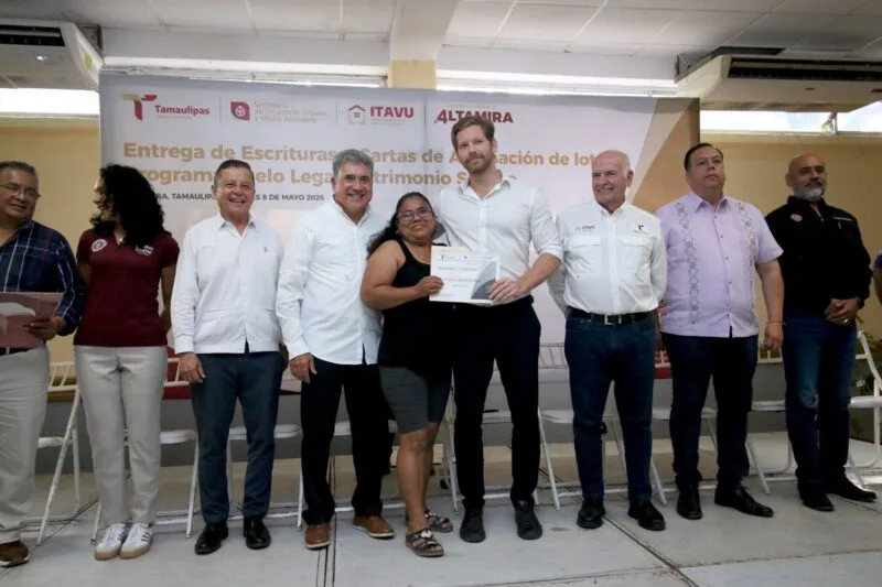Transforman años de espera en certeza legal para familias de Altamira