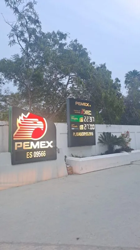 Gasolinera del Pueblo en Soto la Marina dentro de los mejores precios de combustible del estado