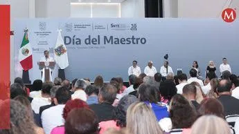 Dialogando.- Inician los festejos por el Día del Maestro en Tamaulipas