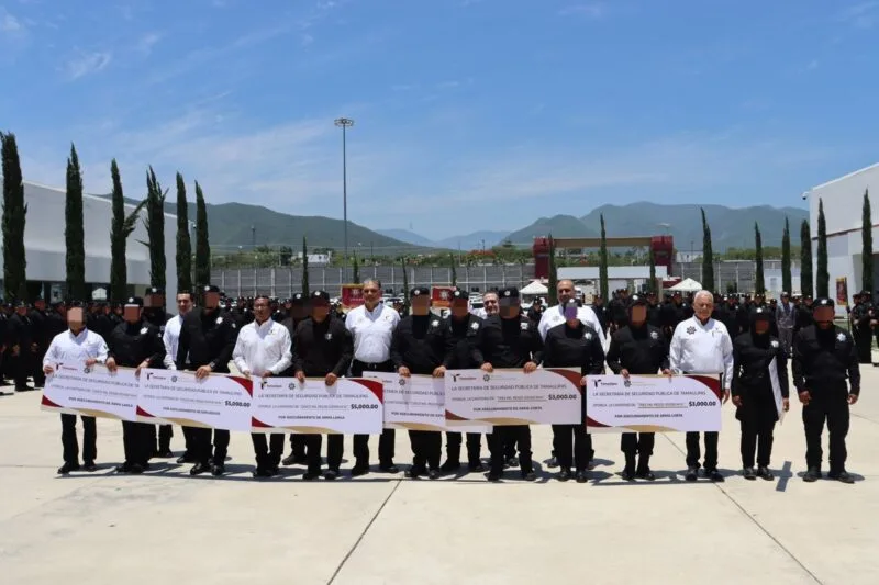 Realiza SSPT sexta entrega mensual de estímulos económicos por aseguramientos de armas