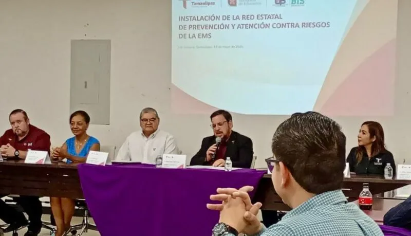 Fortalece Tamaulipas acciones preventivas en bachillerato