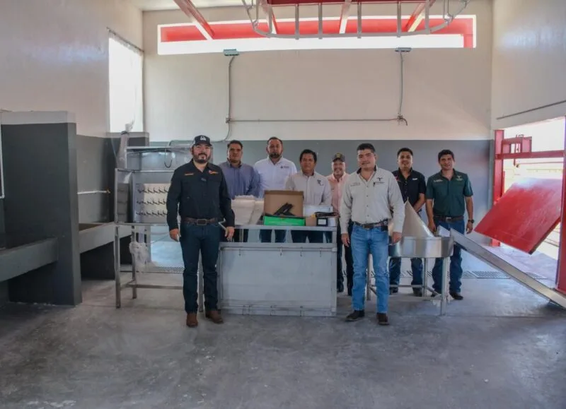 Impulsa gobierno estatal modernización del rastro municipal de González