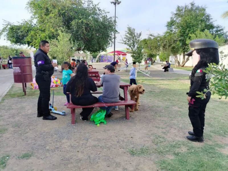 Implementa Guardia Estatal de Género operativo “Ruta Segura” e instala módulo preventivo en Nuevo Laredo