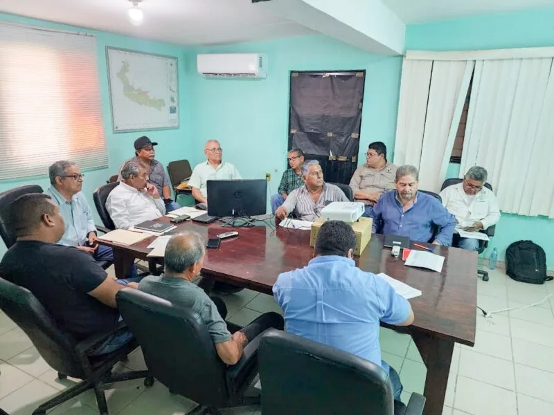 Participa Secretaría de Recursos Hidráulicos en reunión del Comité Hidráulico del Distrito de Riego 092 Río Pánuco