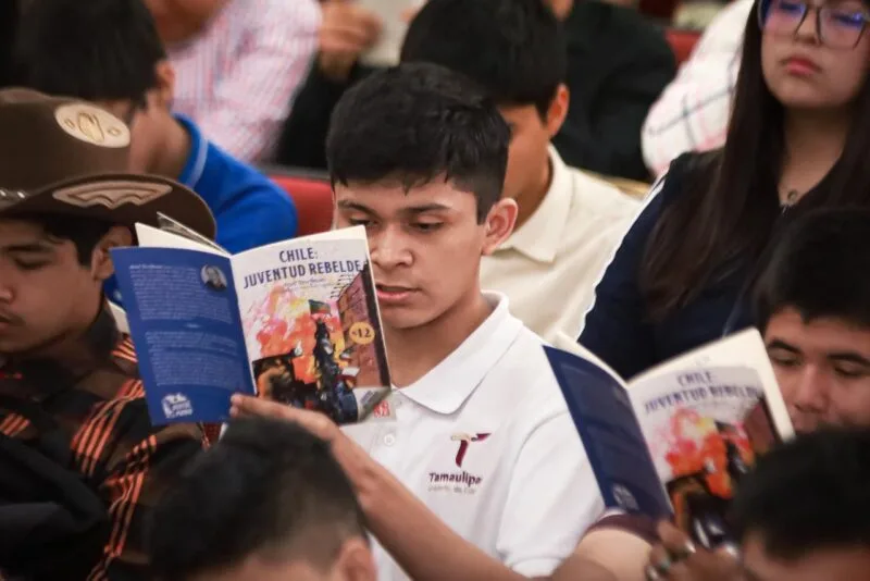 Realizan Jornada Nacional de Lectura en Tamaulipas para consolidar una República de lectores por la paz: INJUVE