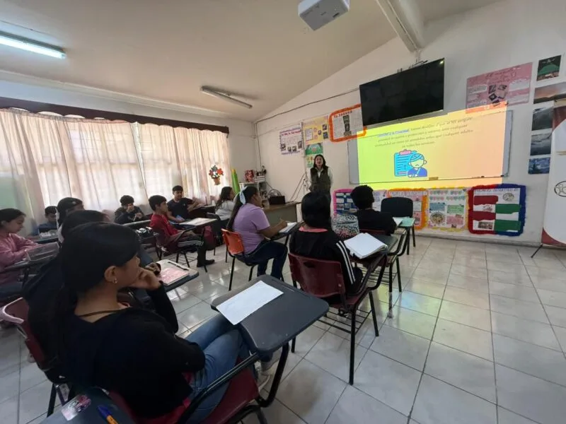 Refuerza SIPINNA Tamaulipas acciones de promoción de derechos y salud mental en Palmillas