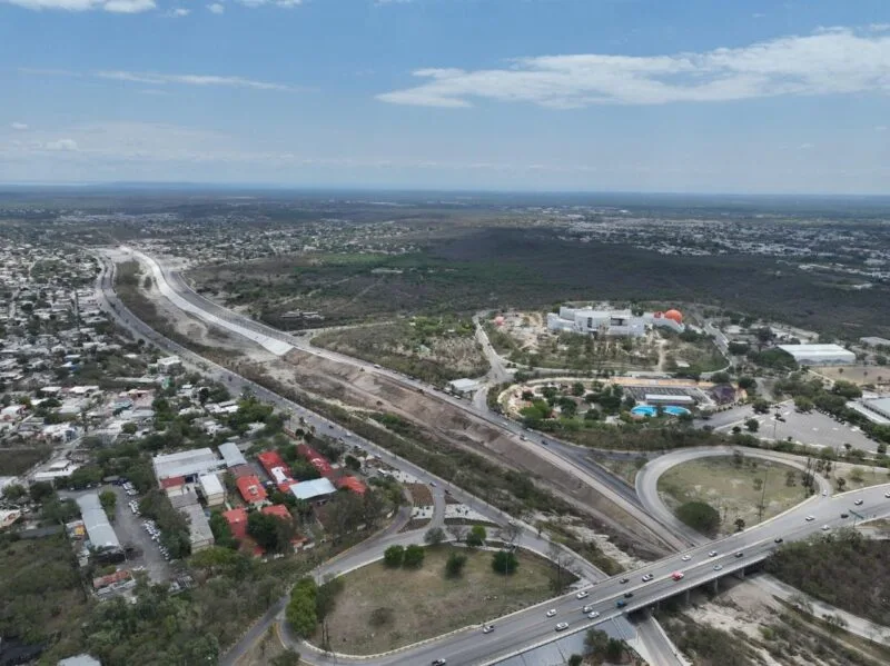 Avanza Gobierno de Tamaulipas en obras estratégicas de movilidad para la capital