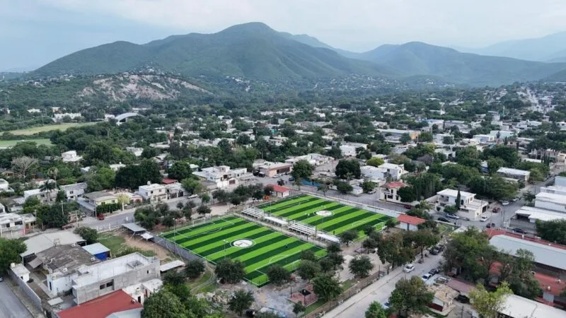Fortalece Tamaulipas el Mundial Social con canchas deportivas