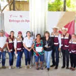 Apoyos sociales de SEBIEN llegan a El Mante