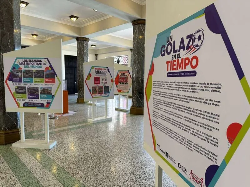 Abre sus puertas en Palacio de Gobierno la exposición «Un golazo en el tiempo»