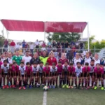 Reactiva SEBIEN cancha de futbol en el Parque Pajaritos