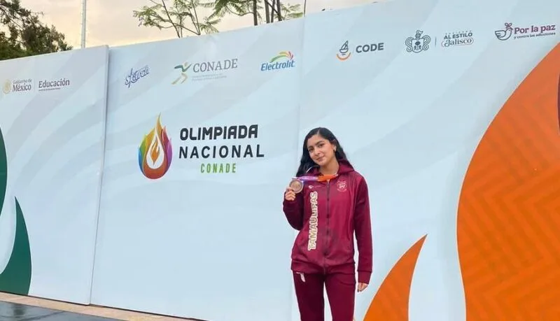 Destaca alumna de UT Matamoros en los Juegos CONADE 2026