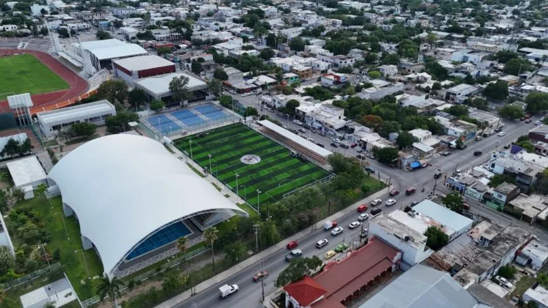 Consolida Tamaulipas el legado del Mundial Social con la entrega de canchas deportivas