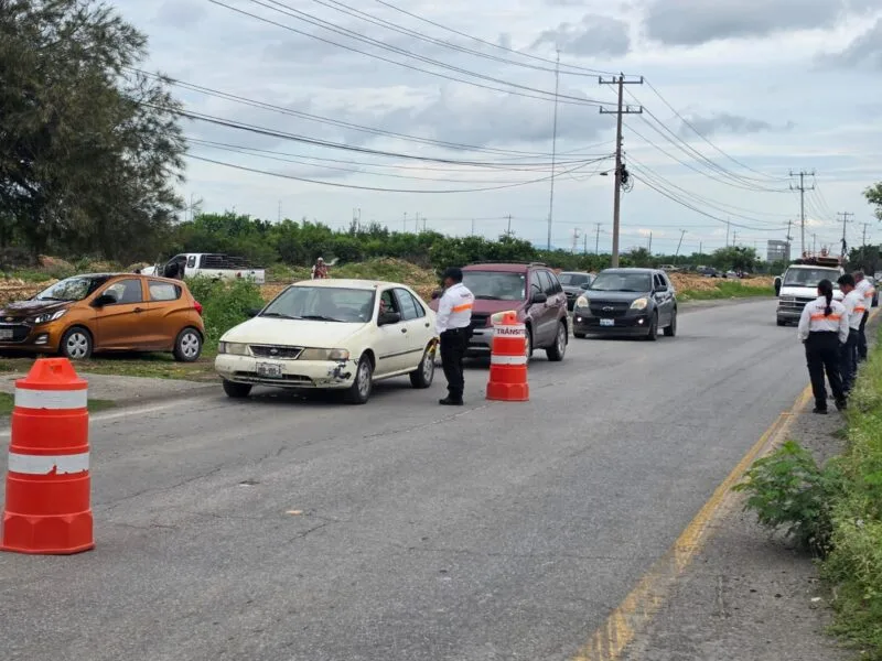Transito activa operativo para prevenir accidentes en Victoria