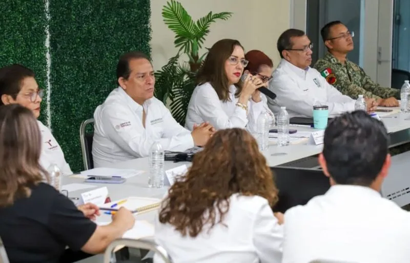 Secretaría de Salud de Tamaulipas refuerza acciones preventivas ante temporada de huracanes y calor extremo