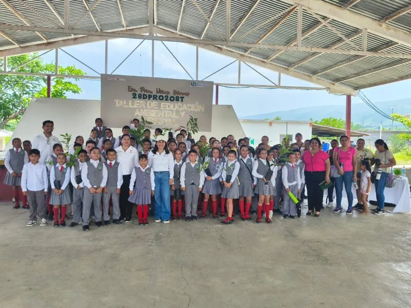 Llevan educación ambiental y cultura forestal a estudiantes de Antiguo Morelos