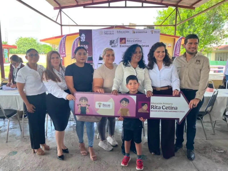 Marca Tamaulipas precedente nacional al incorporar a niñas y niños migrantes al programa Becas para el Bienestar Rita Cetina