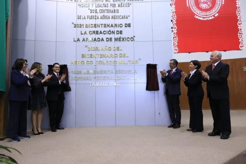 Encabeza Américo Villarreal reconocimiento histórico a la Benemérita Escuela Normal Federalizada en el Congreso