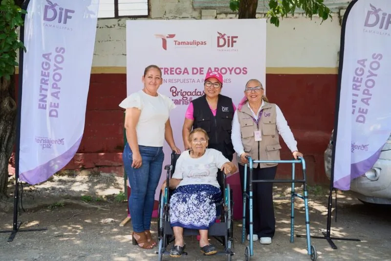 DIF Tamaulipas regresa a Nuevo y Antiguo Morelos para cumplir compromisos con las familias