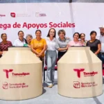 Entrega SEBIEN apoyos sociales en Nuevo Laredo