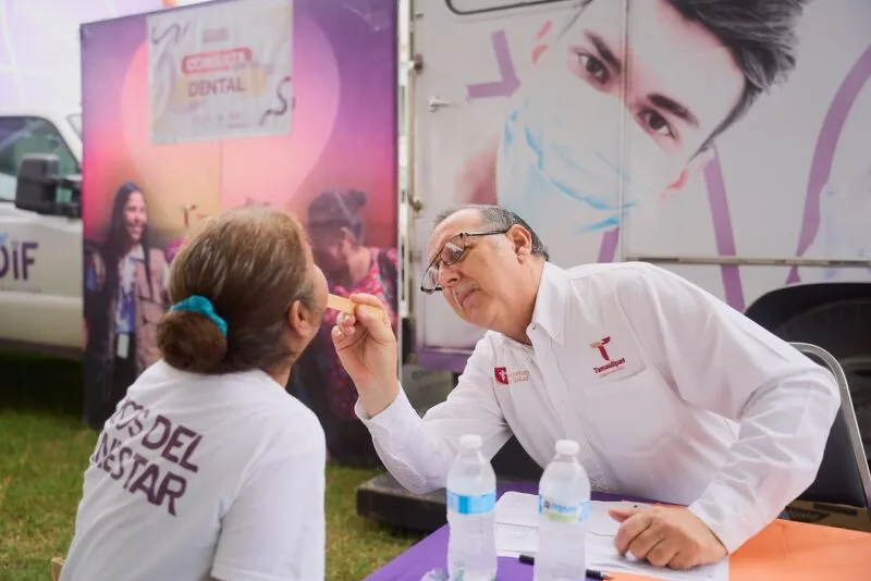 DIF Tamaulipas lleva el Corredor de la Salud a las familias de Altamira