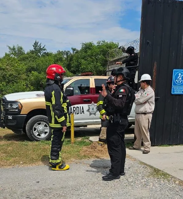 Participa la Guardia Estatal en simulacro por derrame de hidrocarburo
