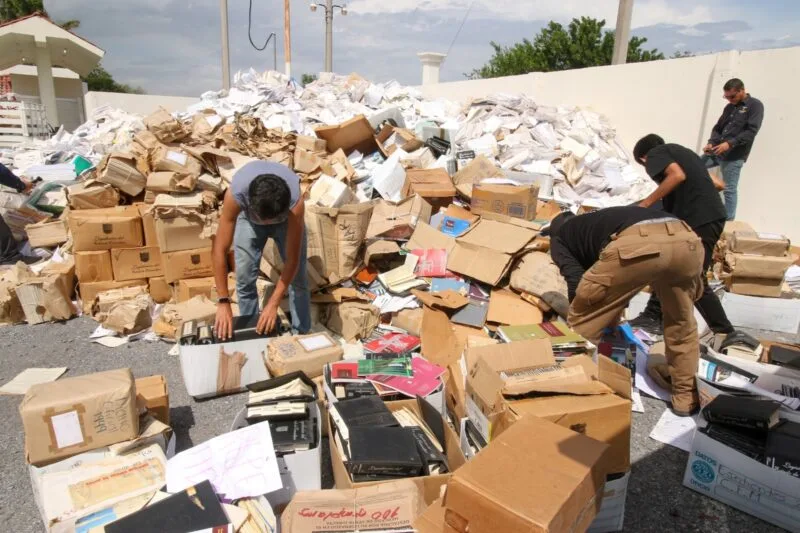 Convertirá Gobierno de Tamaulipas residuos de papel en apoyo para la educación