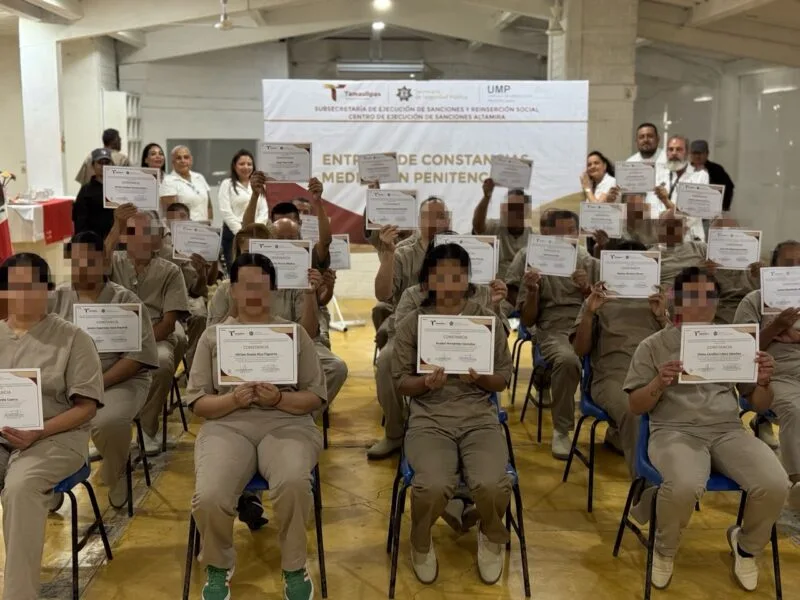 Certifican a PPL de los CEDES Victoria y Altamira en Mediación Penitenciaria
