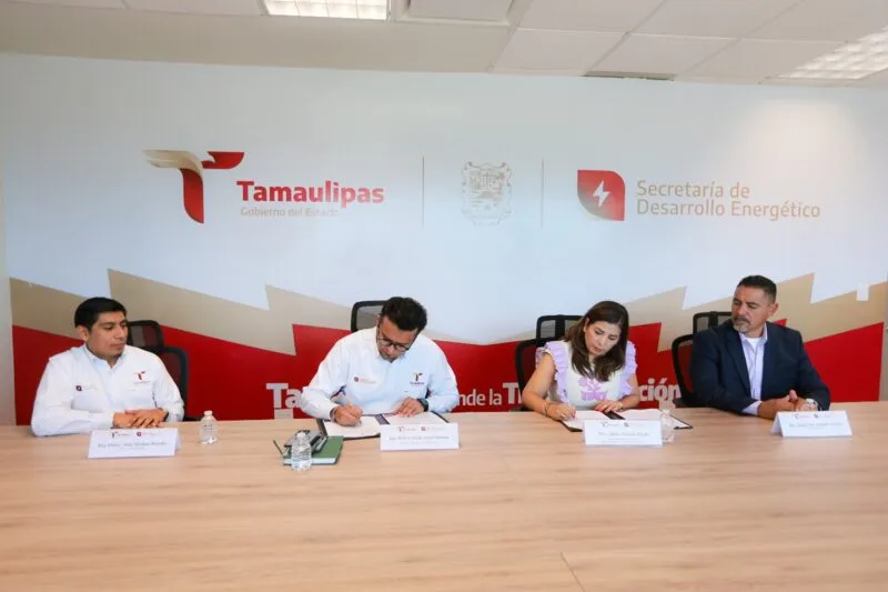 Consolidan SEDENER y Eservices alianza en favor del sector petrolífero en Tamaulipas